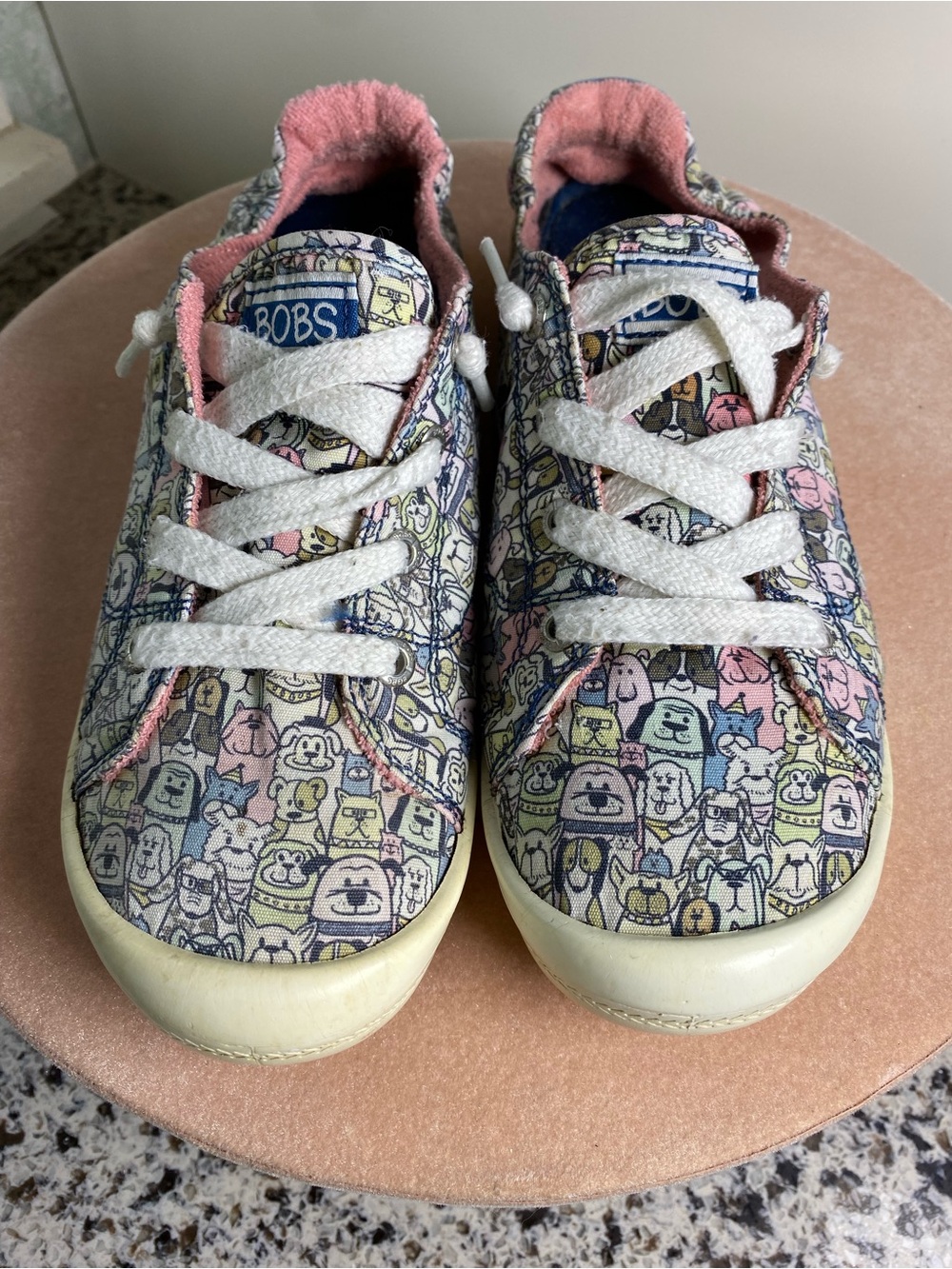 BOBS From SKECHERS Beach Bingo - Rovers Rally Slip On‎ Sneakers 7.5
